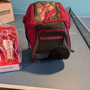 DeMarini Red and Black Backpack